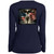 VETS - DESIGN #39 Ladies Long Sleeve V-Neck