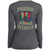 VET WOMEN - DESIGN #41 Ladies Long Sleeve V-Neck