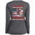 VET WOMEN  - DESIGN #40 Ladies Long Sleeve V-Neck
