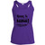Born To Dance (Forced To Work) Ladies Performance Racerback Tank