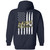 VETS - DESIGN #20 Zip Up Hooded Sweatshirt
