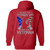 VET WOMEN - DESIGN #44 Zip Up Hooded Sweatshirt
