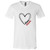 Dance Mom with Heart Short Sleeve V-Neck T-Shirt