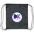 DK Dance Drawstring Cinch Bag