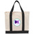 DK Dance Cotton Canvas Two-Tone Tote