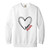 Dance Mom with Heart Garment-Dyed Adult Crewneck Sweatshirt