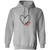Dance Mom with Heart Pullover Hoodie