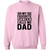 My Favorite Dance Calls Me Dad Crewneck Pullover Sweatshirt