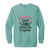 dance dad scan for payment Garment-Dyed Adult Crewneck Sweatshirt