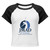 JMAD Women’s micro rib raglan baby tee