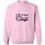 My Heart is on that stage Crewneck Pullover Sweatshirt