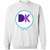 Personalized DK Dance Gildan Crewneck Pullover Sweatshirt