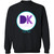 Personalized DK Dance Gildan Crewneck Pullover Sweatshirt