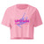 Upstage Bella + Canvas Ladies Flowy Cropped Tee