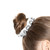 Dance Academy USA Monochrome Badges Scrunchie — Black & White Graphic Hair Tie