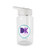 DK Dance Personalized Tritan Water Bottle — Clear Sport Bottle with Straw