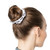 Sole Intensity dance Academy Monochrome Badges Scrunchie — Black & White Graphic Hair Tie