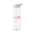 Personalized Shaw Dance Tritan Water Bottle — Clear Sport Bottle with Straw
