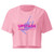 Upstage AS Colour Ladies Flowy Cropped Tee