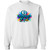 Donnas Dance Dad 3 Gildan Crewneck Pullover Sweatshirt