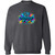Donnas Dance Dad 3 Gildan Crewneck Pullover Sweatshirt