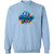 Donnas Dance Dad 3 Gildan Crewneck Pullover Sweatshirt
