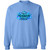 Double Sided Donnas Dance Staff Gildan Crewneck Pullover Sweatshirt