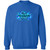 Double Sided Donnas Dance Staff Gildan Crewneck Pullover Sweatshirt