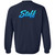 Double Sided Donnas Dance Staff Gildan Crewneck Pullover Sweatshirt
