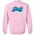 Double Sided Donnas Dance Staff Gildan Crewneck Pullover Sweatshirt