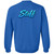 Double Sided Donnas Dance Staff Gildan Crewneck Pullover Sweatshirt