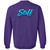 Double Sided Donnas Dance Staff Gildan Crewneck Pullover Sweatshirt