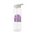 LDC Amethyst All Stars Tritan Water Bottle — Clear Sport Bottle with Straw