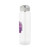 LDC Amethyst All Stars Tritan Water Bottle — Clear Sport Bottle with Straw
