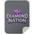 LDC Diamond Nation MSHS Premium Sherpa Blanket 30x40