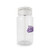 LDC Glitz Elite Tritan Water Bottle — Clear Sport Bottle with Straw