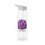 LDC Amethyst All Stars Personalized Tritan Water Bottle — Clear Sport Bottle with Straw