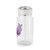 LDC Glitterbugs Personalized Tritan Water Bottle — Clear Sport Bottle with Straw