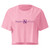 SNS Women’s crop top