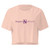 SNS Women’s crop top