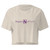 SNS Women’s crop top