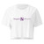 SNS Women’s crop top