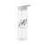 SNS Personalized Tritan Water Bottle — Clear Sport Bottle with Straw