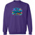 Doubled Sided Donnas Dance Teacher 2 Gildan Crewneck Pullover Sweatshirt