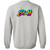 Doubled Sided Donnas Dance Teacher 2 Gildan Crewneck Pullover Sweatshirt