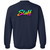 Doubled Sided Donnas Dance Teacher 2 Gildan Crewneck Pullover Sweatshirt