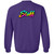 Doubled Sided Donnas Dance Teacher 2 Gildan Crewneck Pullover Sweatshirt