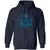 Doubled Sided Donnas Dance Teacher 1 Gildan Pullover Hoodie