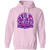 LDC Amythyst Cheer Mom 1 Gildan Pullover Hoodie