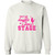 daughter stage Crewneck Pullover Sweatshirt